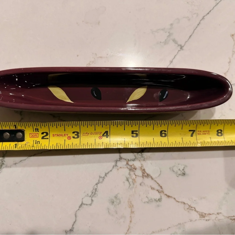 Crate & Barrel Olive Dish Oblong 8